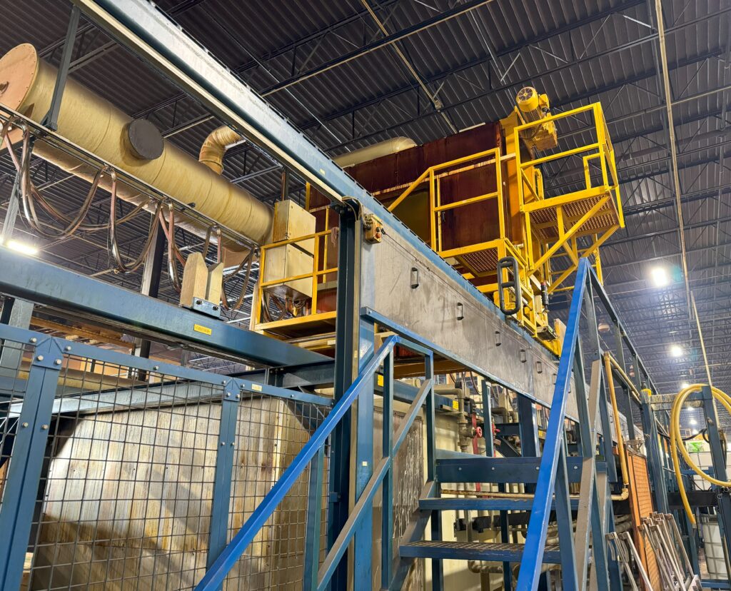 UCT's Automated Nickel Boron Plating Line